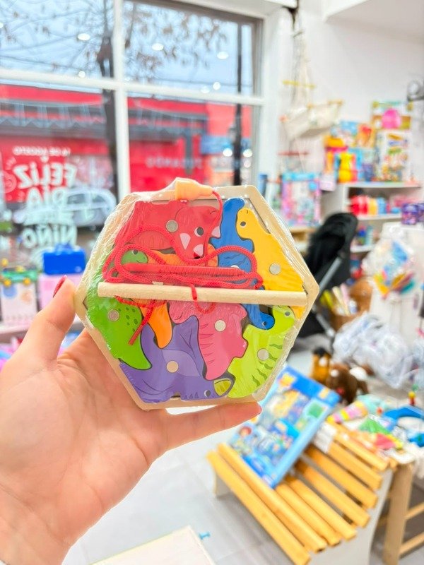 Producto - Juego de Encastre y Pesca Hexagonal