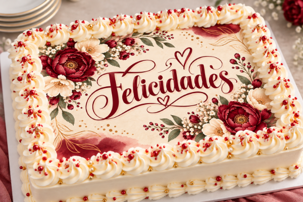 Producto - LAMINA FELICIDADES RECTANGULAR 3 - 0