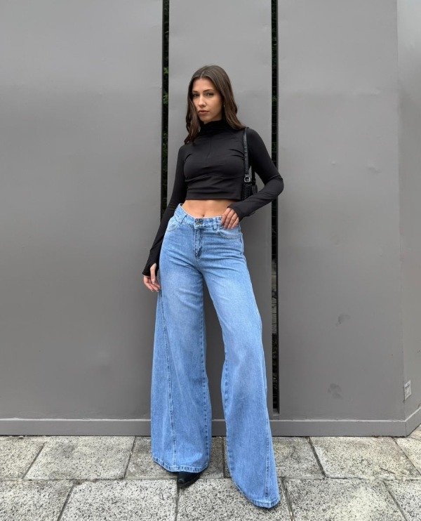Producto - Wide leg maxi nevado (W40)