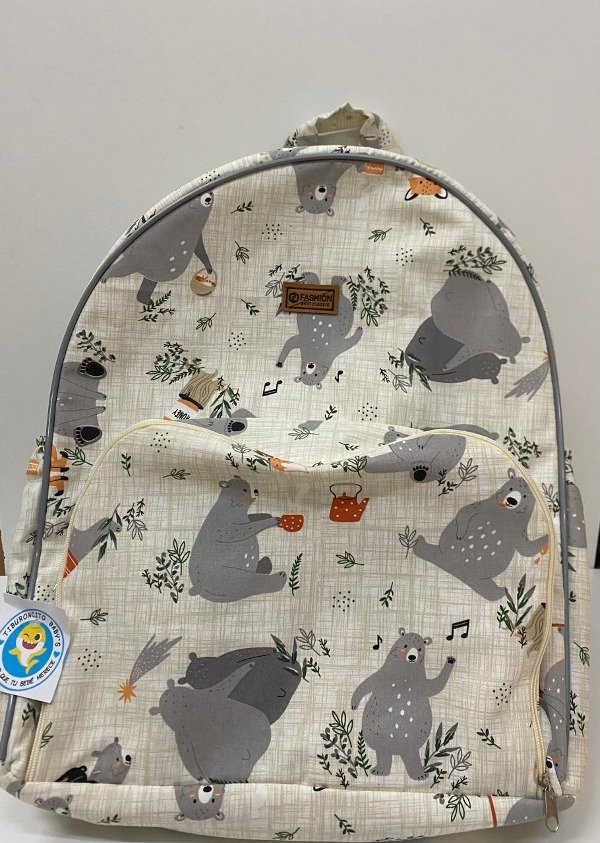 Producto - mochila gabardina con bolsillos