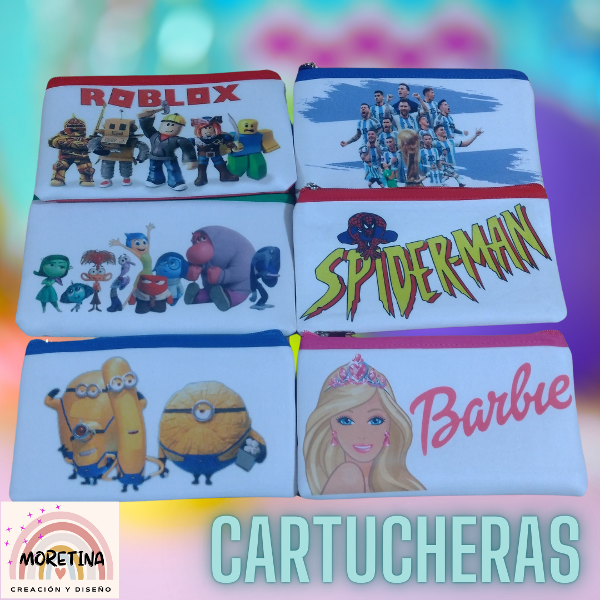 Producto - Pack 10 Cartucheras Personalizadas Souvenirs-cumpleaños