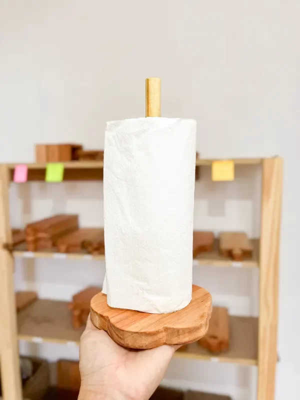 Producto - Porta Rollo madera - Nuevo!