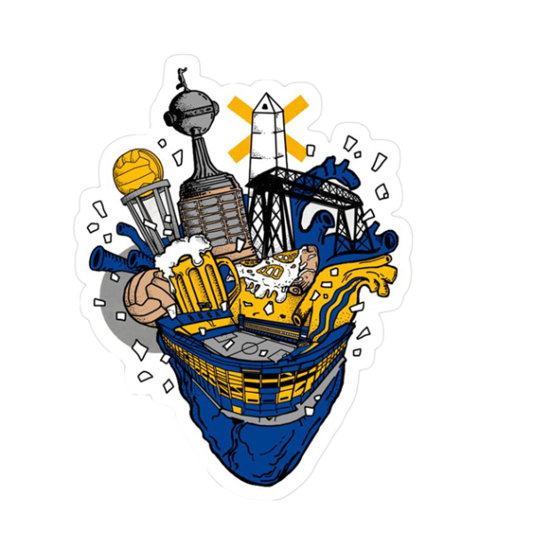 Producto - Sticker boca II