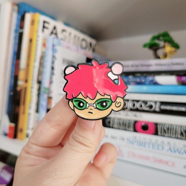 Producto - Pin enamel - Saiki