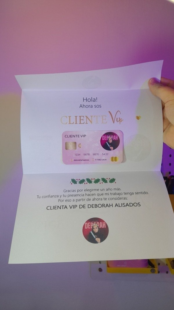 Producto - 100 TARJETAS CLIENTE FIEL + 100 SOBRES