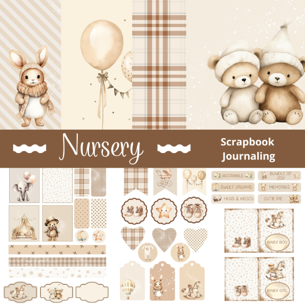 Producto - Nursery - Scrapbook y Journaling - SC89