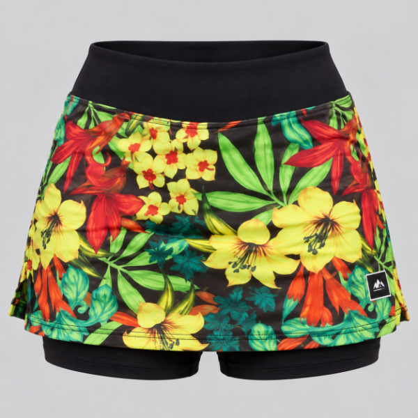 Producto - Pollera con Short Deportivo Modelo AerisFlex Caribe - 0