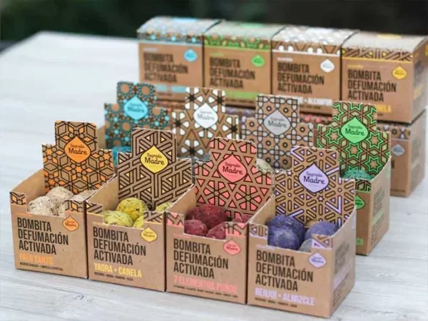 Producto - DEFUMACION ACTIVADA BOMBITA CAJA X 8 SAGRADA MADRE