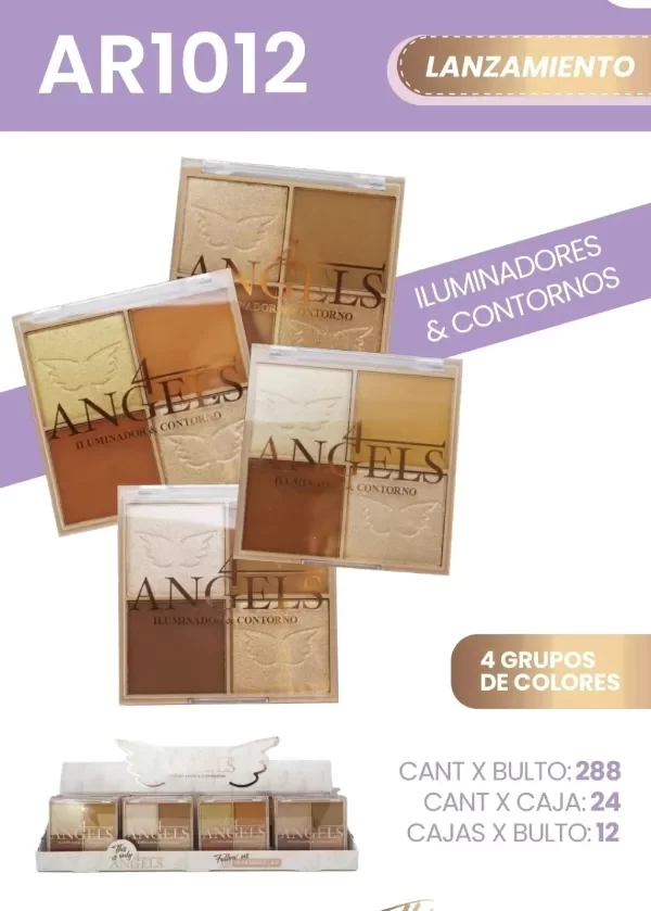 Producto - Cuarteto iluminadores 4Angels x3u