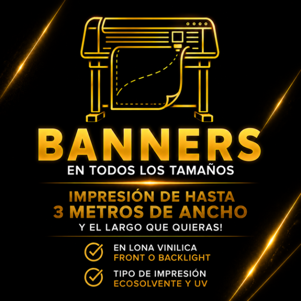 Producto - Impresion Lona Banner por M2