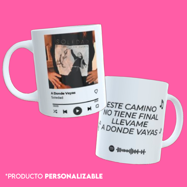 Producto - PERSONALIZABLE - Taza Spotify