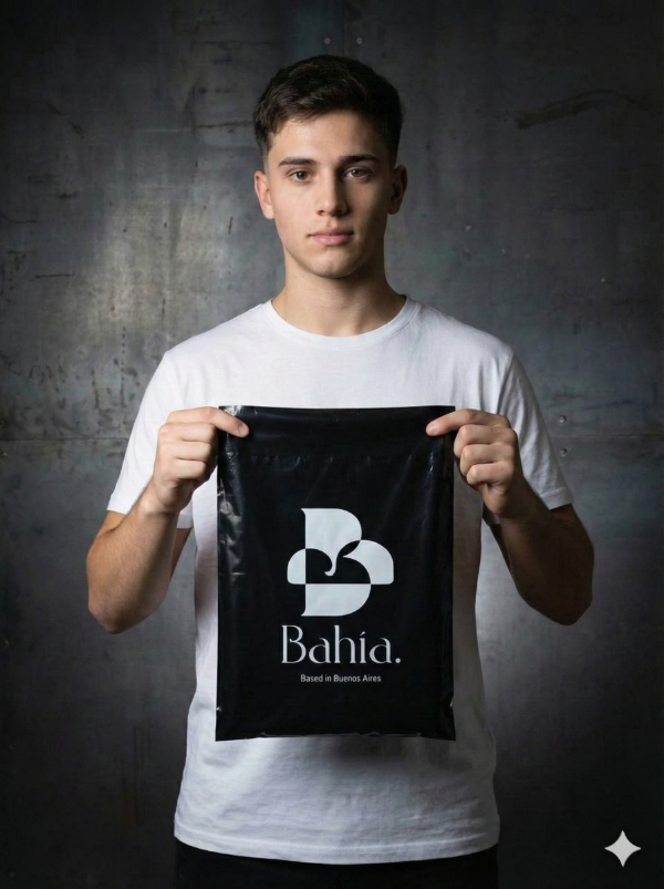 Producto - COMBO BOLSAS DE ENVIO NEGRAS PERSONALIZADAS