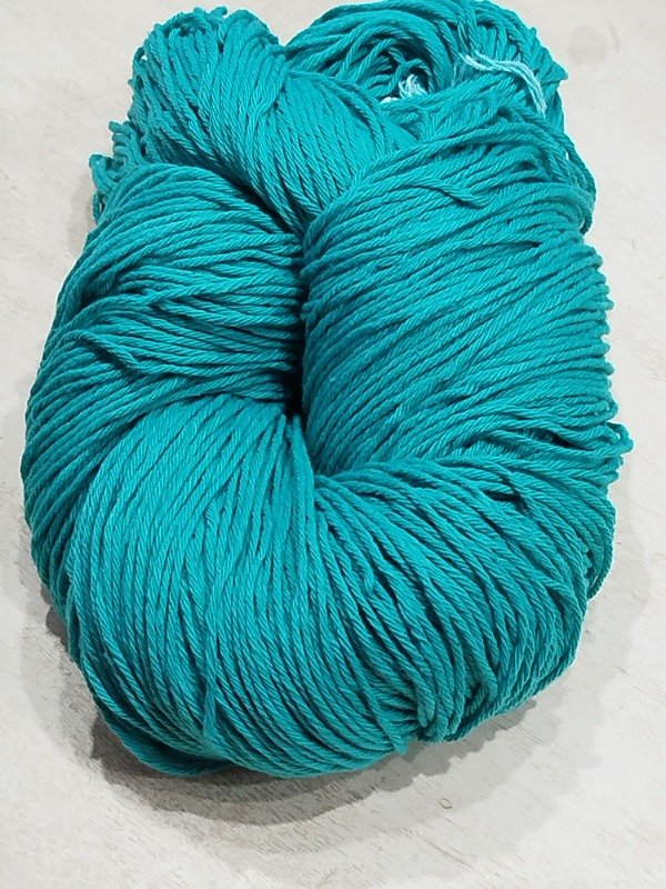 Producto - 0027 VERDE ESMERALDA ALGODON 8/6