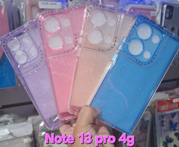 Producto - Fundas glitter reforzadas. Redmi Note 13 pro 4g