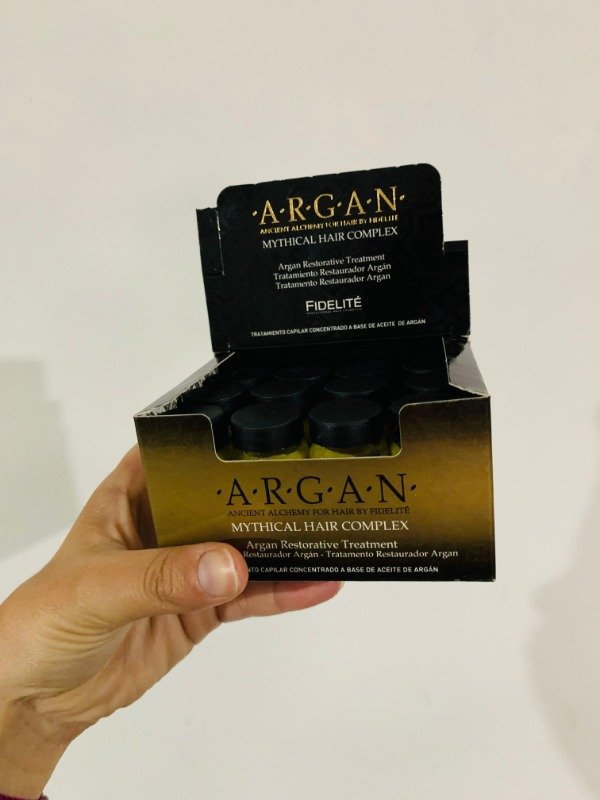 Producto - Ampolla capilar fidelite "Argán"