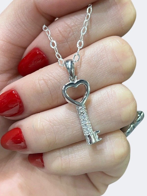 Producto - Dije Llave de Plata