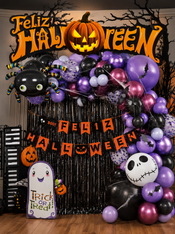 Producto - Set de globis 56  piezas hallowen - 1