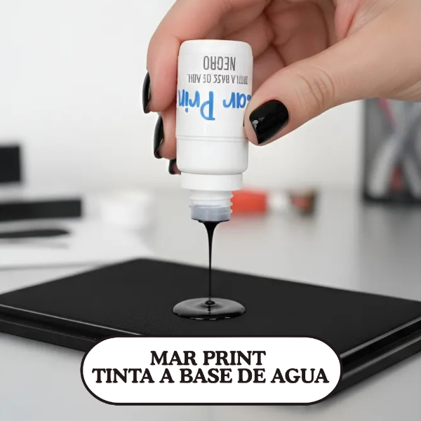 Producto - Mar Print Tinta Al Agua  15ml Para Sellos