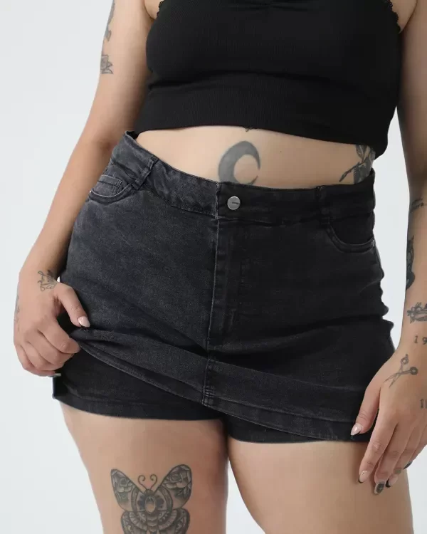 Producto - SHORT POLLERA ELASTIZADA VERSALLES