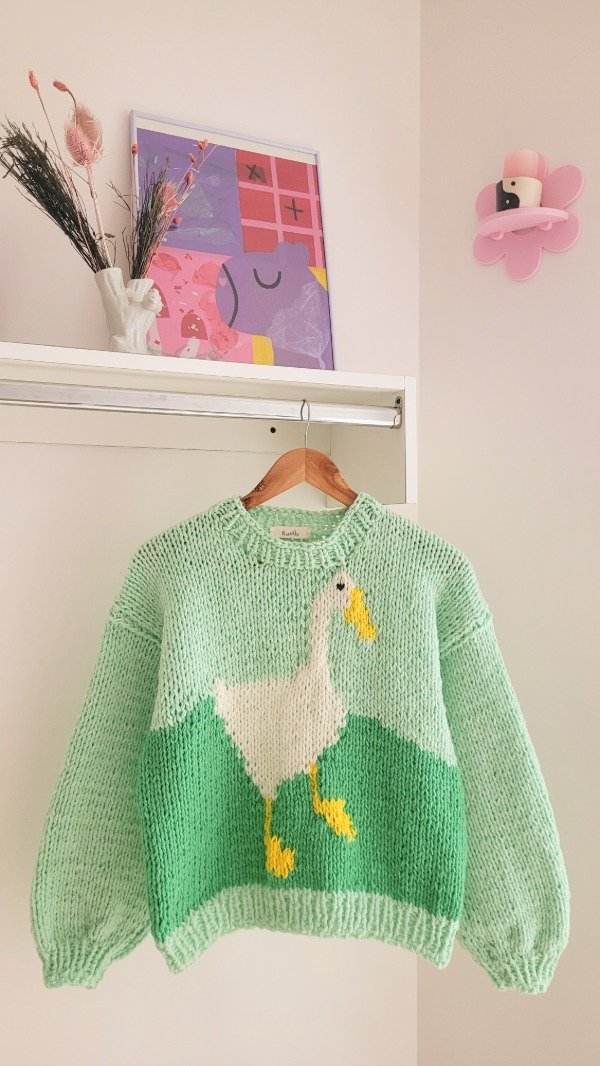 Producto - Sweater Pato Aqua