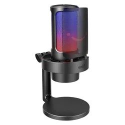 Producto - Microfones Condensador Fifine Ampligame A8 Rgb 20khz Negro