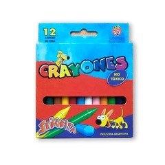 Producto - Crayones x12 finos - Señorita