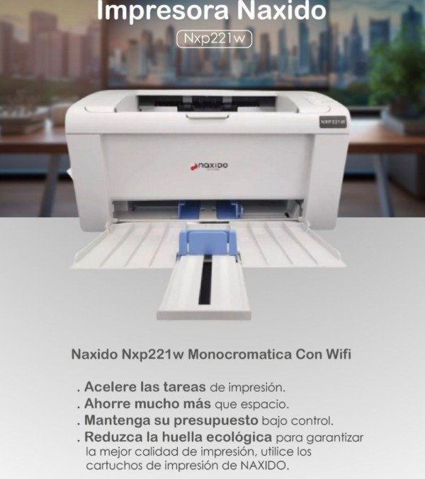 Producto - IMPRESORA LASER WIFI NAXIDO