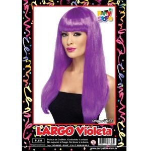 Producto - Peluca Larga Violeta