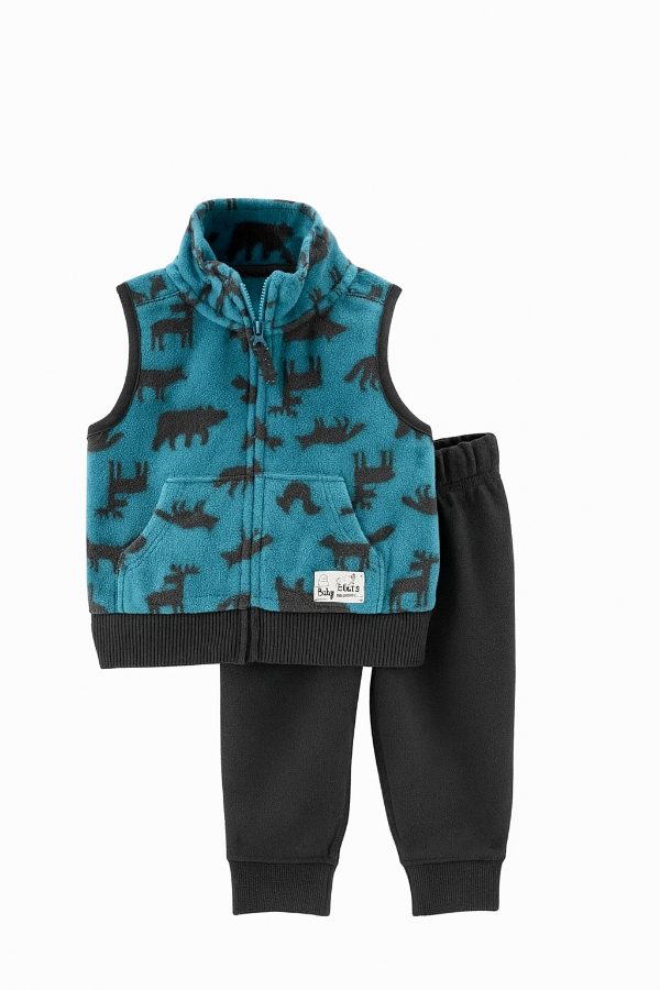 Producto - Chaleco micropolar + pantalón algodón 11