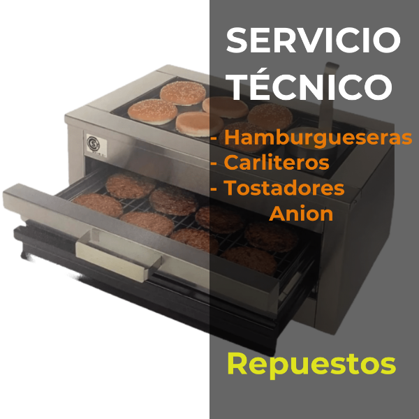 Producto - Servicio técnico y Repuestos Carlitero Hamburguesera Anion