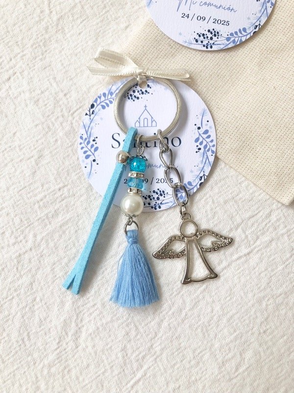 Producto - Souvenir llavero #16 + bolsita de lienzo