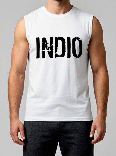 Producto - MUSCULOSA HOMBRE BLANCA INDIO