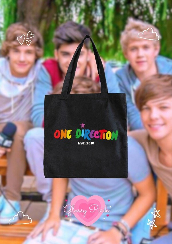 Producto - Tote Bag One Direction Rainbow - DTF