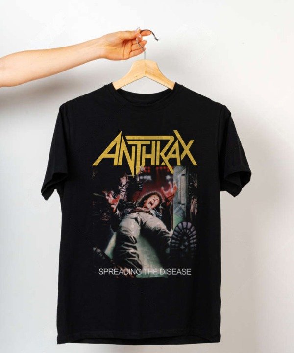 Remera Anthrax Spreading The Disease