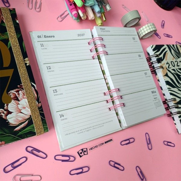 Producto - Semanal Pocket Vertical Cosmos - 5