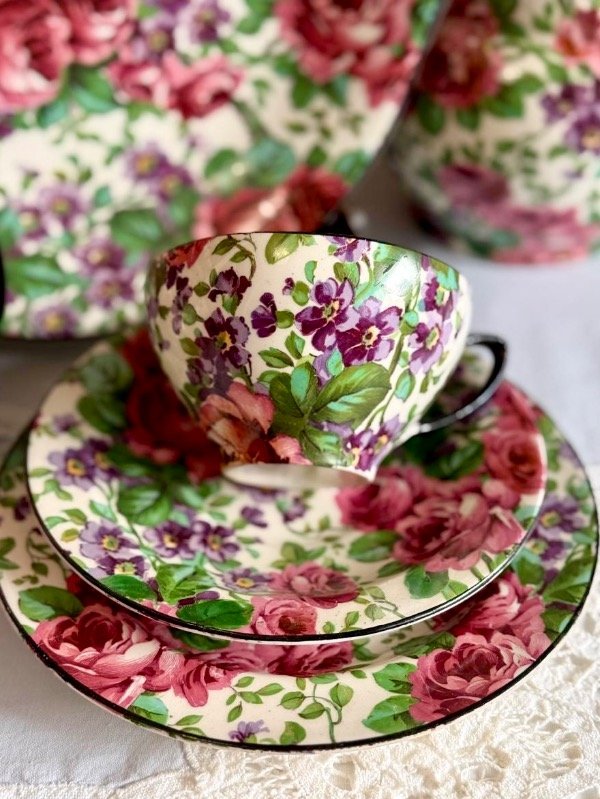 Producto - Trío de té rococo woods and sons - 2