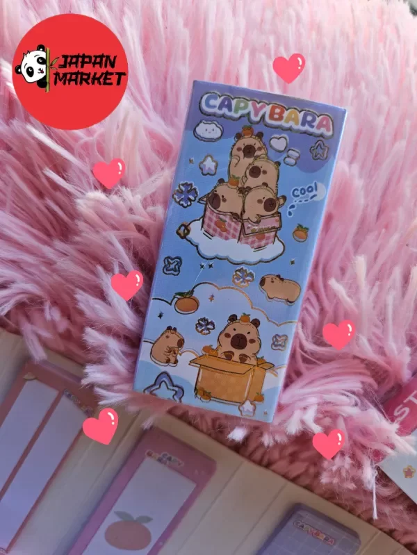 Producto - Mini notas adhesivas Capybara