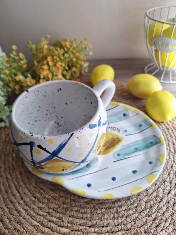 Producto - Tazón con plato línea La Dolce Vita