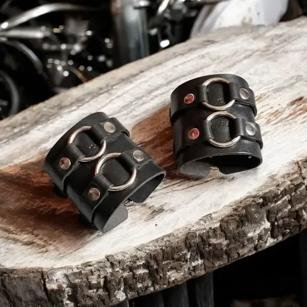 Producto - Muñequera rock doble argolla