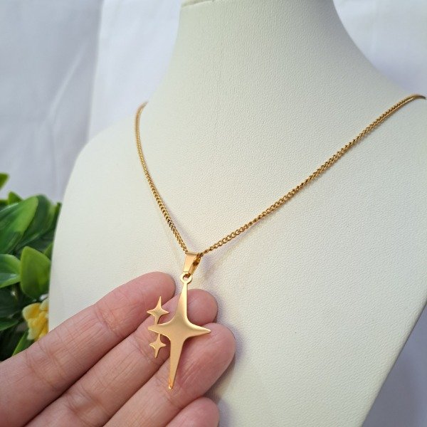Producto - Dije o Collar Tres Estrellas