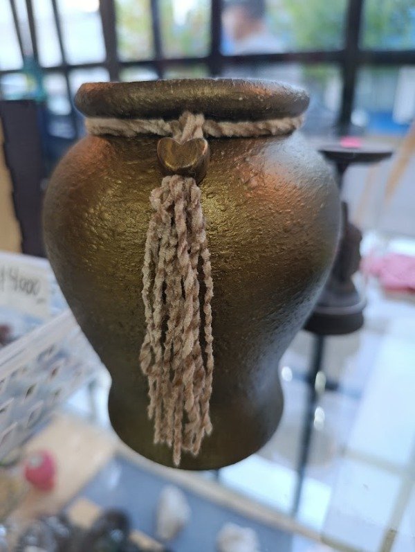 Producto - JARRÓN MATIZ ORO