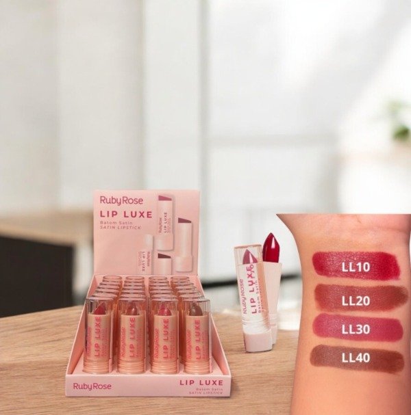 Producto - LABIAL EN BARRA LIP LUXE - RUBY ROSE