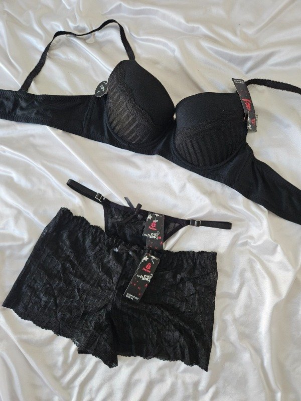 Producto - CONJUNTO IMPORTADO DE TRES PIEZAS (A36 A) NEGRO