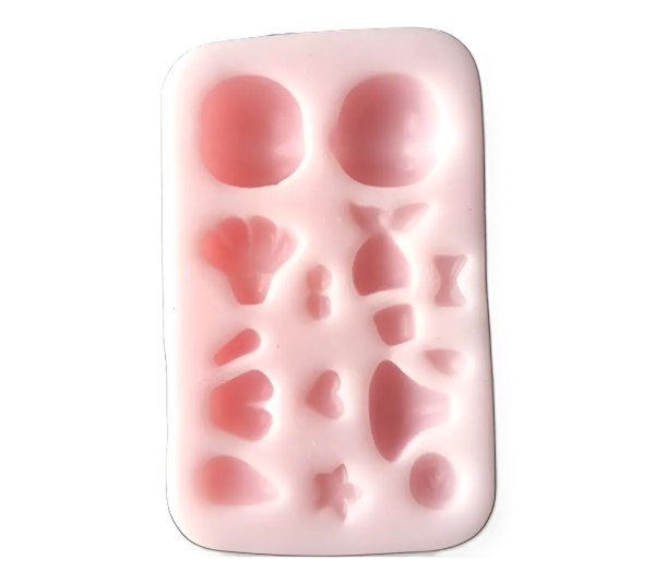 Producto - Molde De Silicona Mini Princesas Multifunción Muñecas