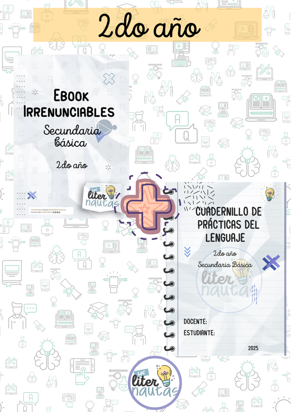 Producto - Cuadernillo 2do año + Irrenunciable 2do