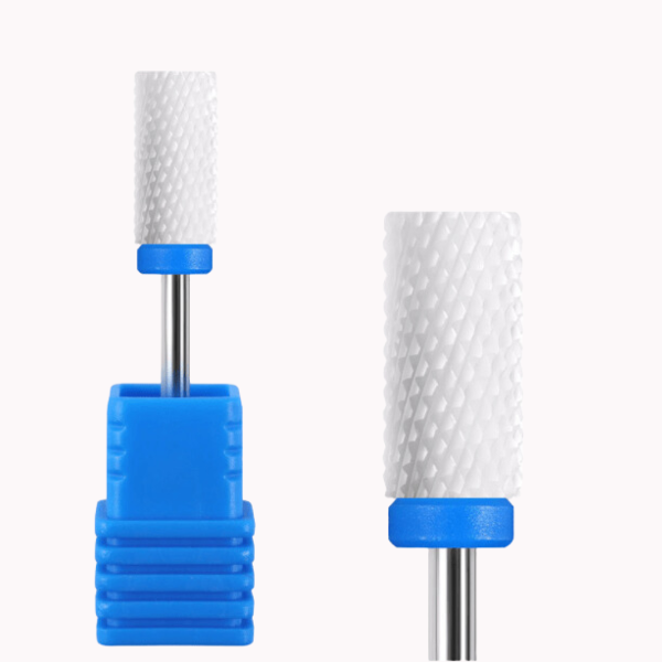 Producto - fresa de ceramica barril cinta azul