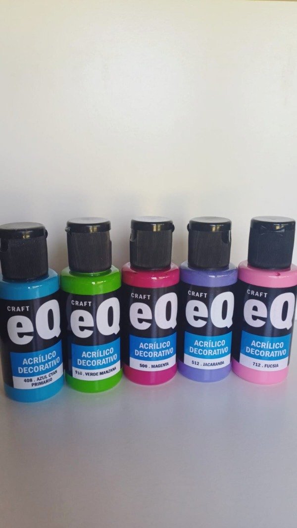 Producto - Acrilicos decorativos EQ x 5 unidades
