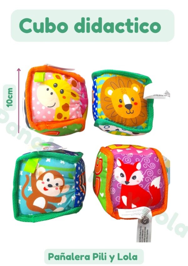 Producto - Sonajero cubo (Consultar modelo disponible)