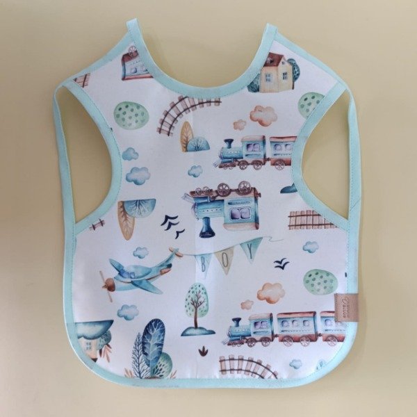Producto - Babero impermeable transportes