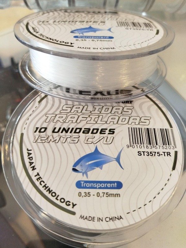 Producto - CHICOTE LEXUS TRANSPARENTE 0.35-0.75MM 12 METROS DE LARGO
